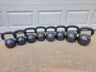 Torque Fitness Matching Kettlebell Set 26-53lbs 12-24kgs