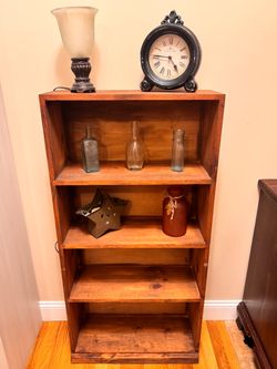 Rustic Wood Bookshelf