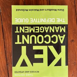 Key Account Management:The Definitive Guide