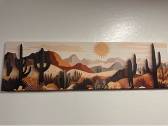 Desert Landscape Wall Art