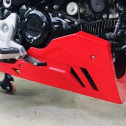 Honda Grom MSX 125 Belly Pan (Red)