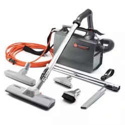 ommercial PortaPOWER Bagged Corded Washable Filter Vacuum Cleaner for Carpet, Hard Floor, Above Floor, Canister Vacuum