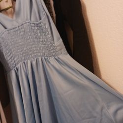 Bridesmaid / Prom Dress. Powder Blue Size Large