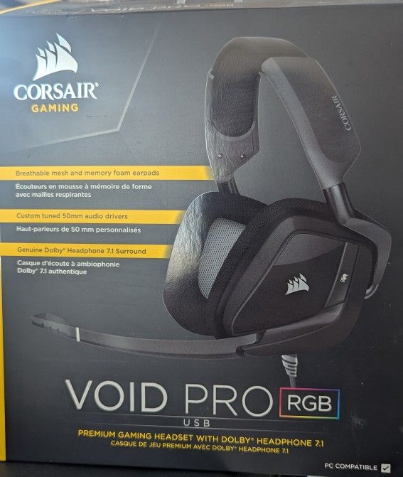 Corsair Void Pro RGB Headset (Wired)