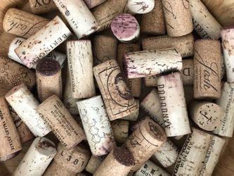 50 Count Used Mixed Corks, Cork Crafts, Upcycled Corks, Old Corks, Used Corks Cork Art