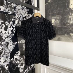 Fendi Men’s Polo Shirt 24ss New 