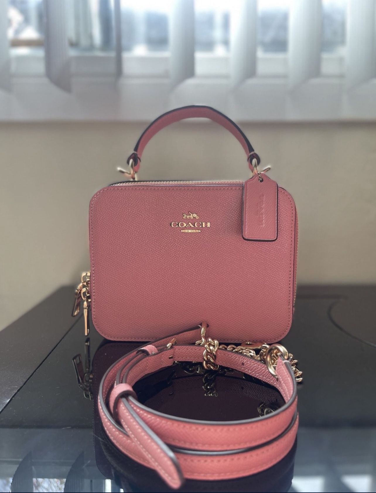 Coach Small Hot Pink Fuchsia Handbag purse with dust bag for Sale in  Diamond Bar, CA - OfferUp
