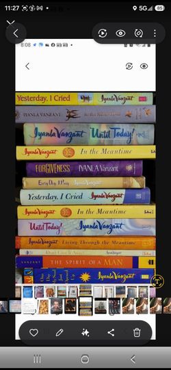 Iyanla Vanzant books, $7 each