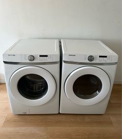 Samsung Washer & ELECTRIC Dryer