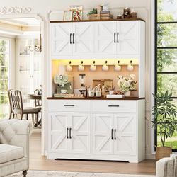 Material Engineered Wood Recommended Uses For Product Coffee Bar Cabinet, Kitchen Hutch Storage Cabinet, Kitchen Pantry Cabinet