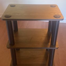 Small Wood Tower Shelf