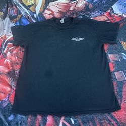 Black Chevrolet car graphic tee shirt size: Large
