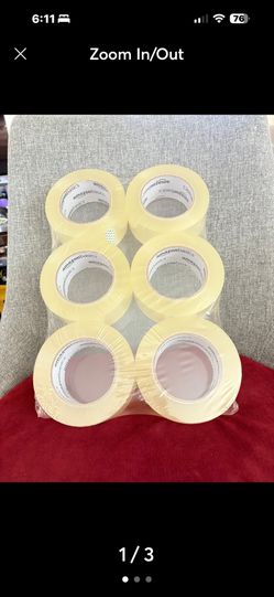 New Amazon 6 Packing Tape-1.88 inch wide x 109 Yards