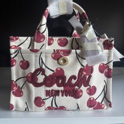 CHERRY COACH TOTE / PURSE 