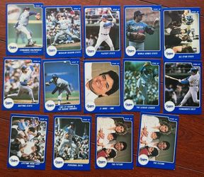 1987 Star Fernando Valenzuela Complete 13-Card Dodgers Set + Extras
