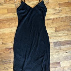 Black Suede dress 