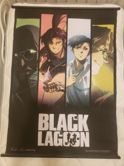 Black Lagoon Anime Canvas Wall Art Poster