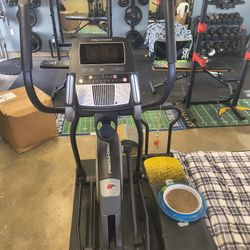 ProForm Carbon E7 Elliptical Trainer iFit Ready Intensity Stride Power Ramp