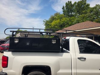 (2) Tool box and rack