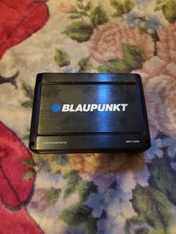 Blaupunkt AMP1500M  1 channel amp