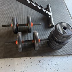 Adjustable dumbbell Set