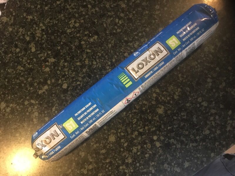 Loxon s1 polyurethane sealant caulk