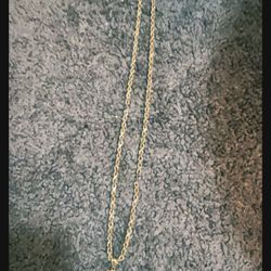 10kt gold chain last super pendant 