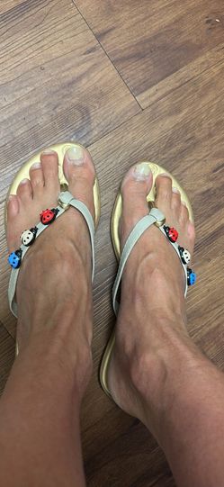 Sandals Valentina Confort Women’s Flip Flops Made in Brazil size 37