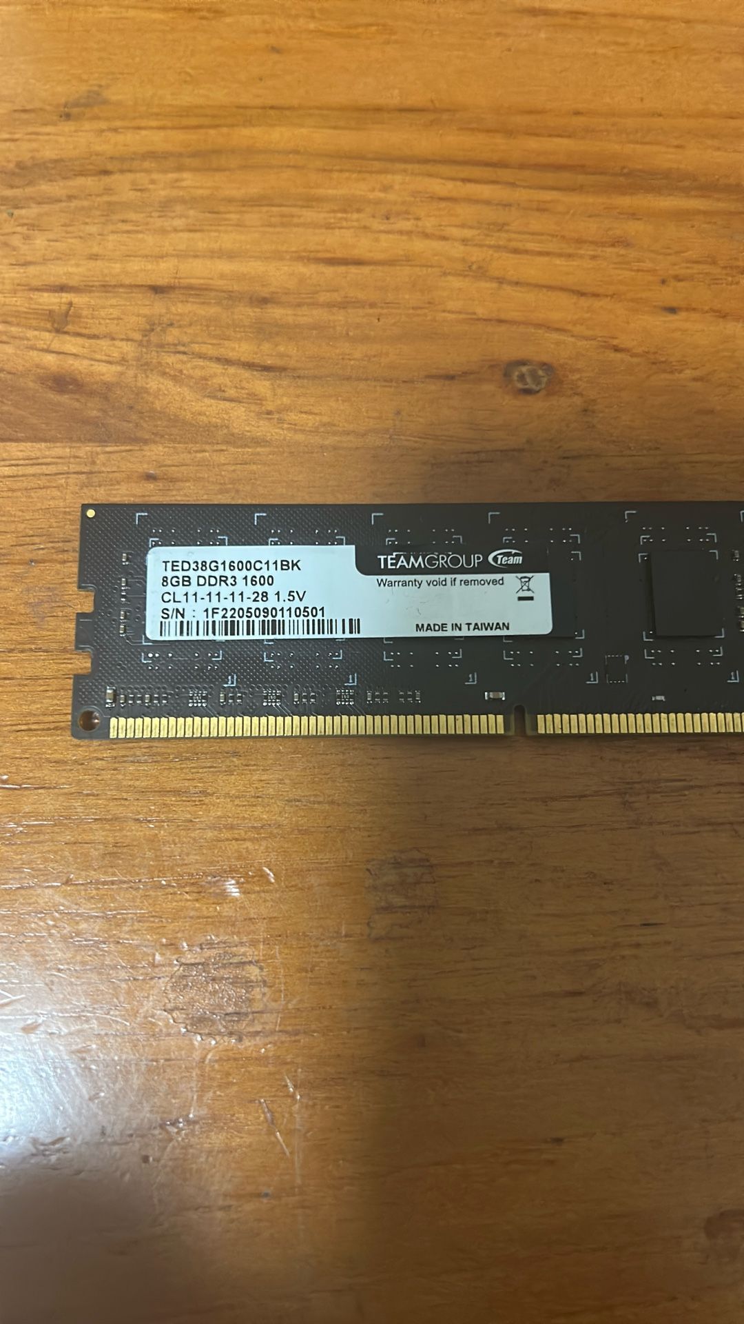 8 Gb Ddr3 1600