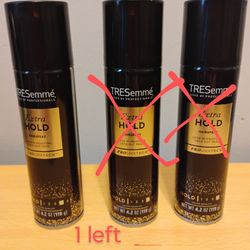 Tresemme Extra Hold Hairspray 4.2 Oz