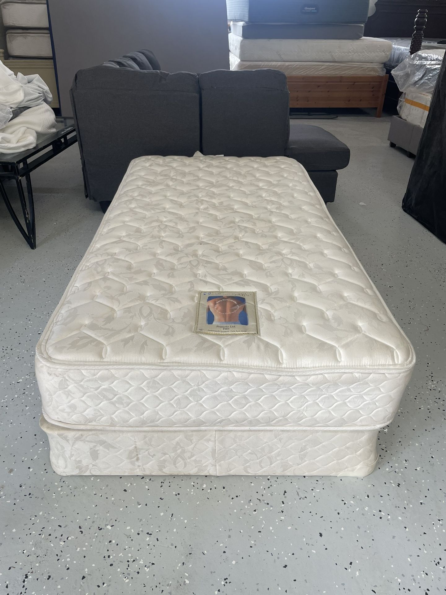 Twin XL With Box Springs 