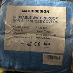 Shoe Covers Blue
