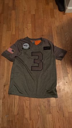 Russell Wilson, Seahawks jersey number three Russell Wilson, Seahawks jersey number three