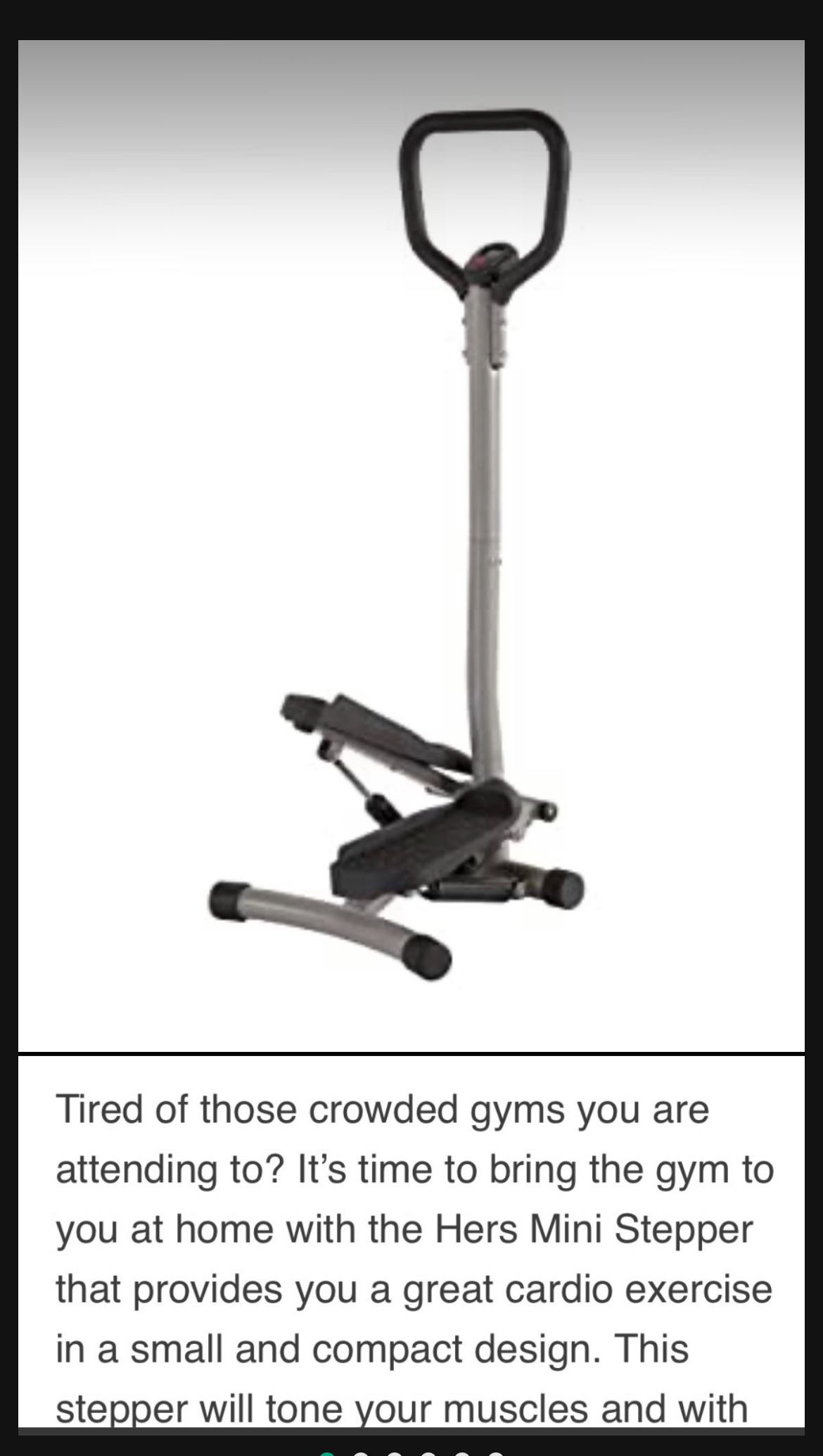Exercise Stepper In Excellent Working Condition