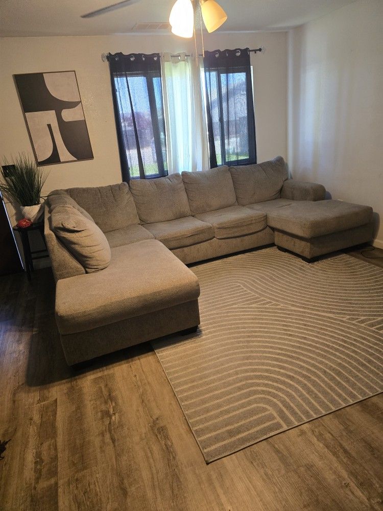 Gray Sectional Couch