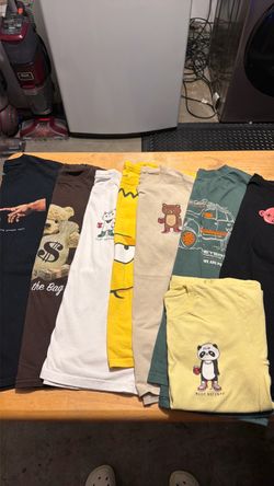 Graphic T-Shirt Bundle – 7 Shirts