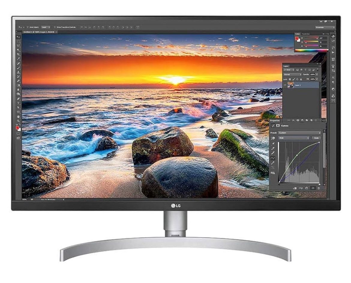 LG 27” UHD Monitor. Barely used. As GOOD as NEW. See description for more details