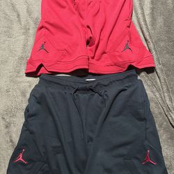 2 Jordan shorts for sale/ you have an option to buy them separately 