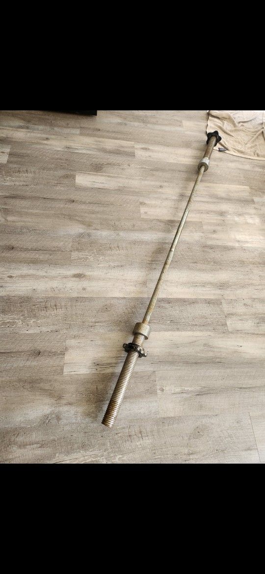 Olympic Barbells 7ft Bars Heavy Duty $50 Each