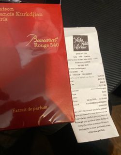 Baccarat cologne