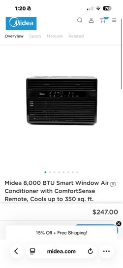 Midea window ac
