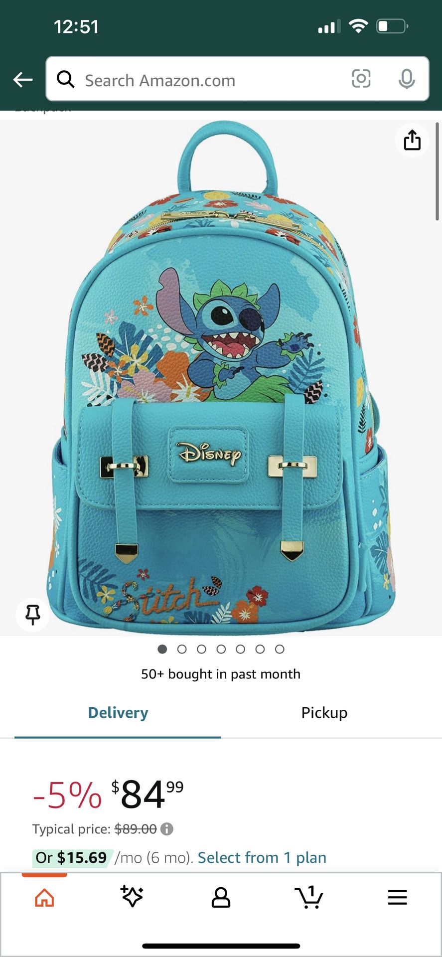 Disney Bag pack 
