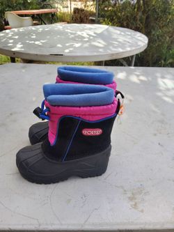 Girl Toddler Snow Boots Size 10