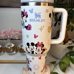 Brand New in Box Mickey and Minnie Stanley Cup.
