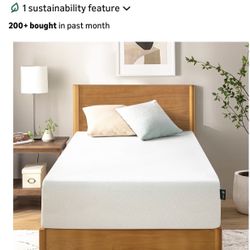 Zinus  12 Inch Memory Foam Mattress