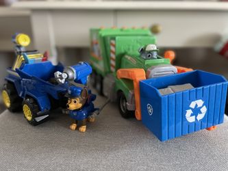 paw patrol chase and rocky