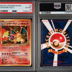 1996 Japanese Charizard PSA 6 