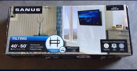 Sanus 40” - 50” Tv Wall Mount $20 New