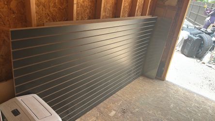 Shelving that was out of a smoke shop