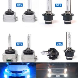 Led headlight bulb kit and hid lights conversion- Acura honda accord pilot nissan titan maxima pathfinder chevy silverado tahoe 8k 6k D2s H11 D2r 9006